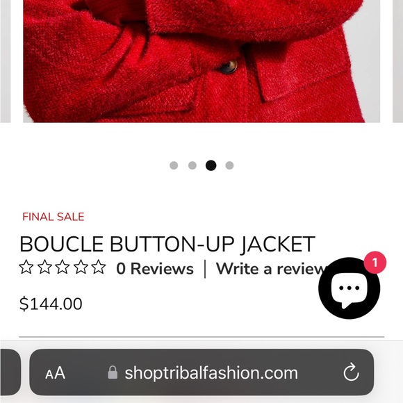 Tribal Coat - Picture 2 of 3